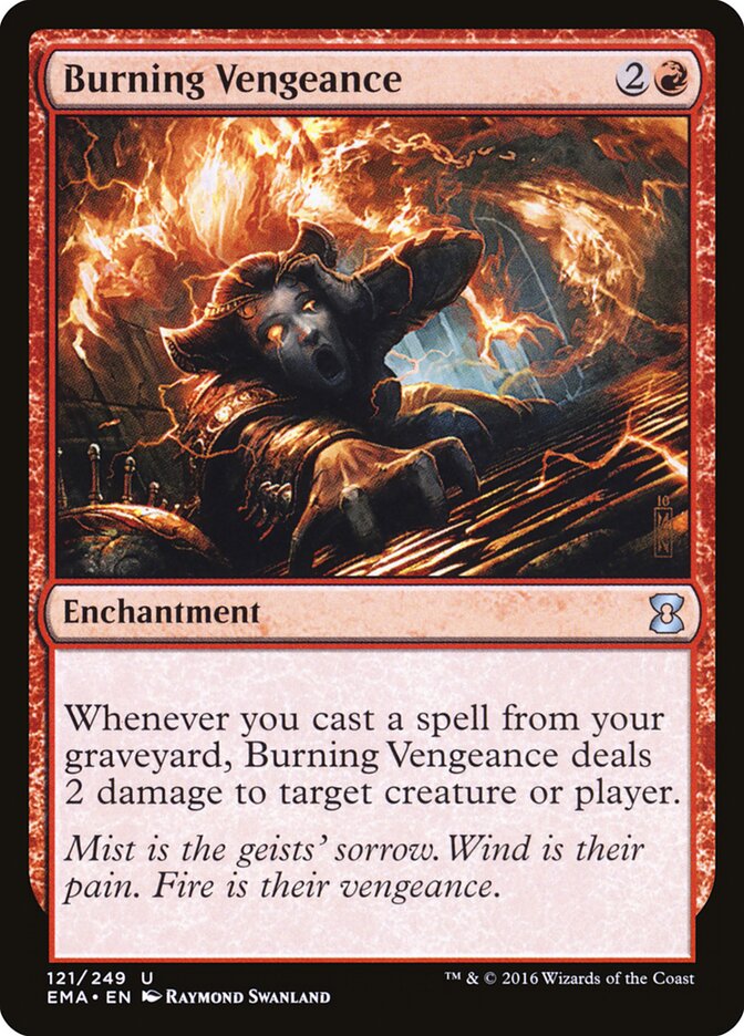 Burning Vengeance — Eternal Masters 121/249
