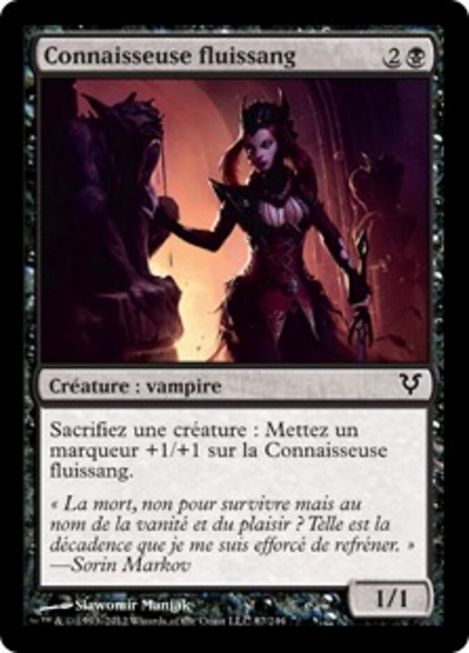 Connaisseuse fluissang — Avacyn Restored 87/244
