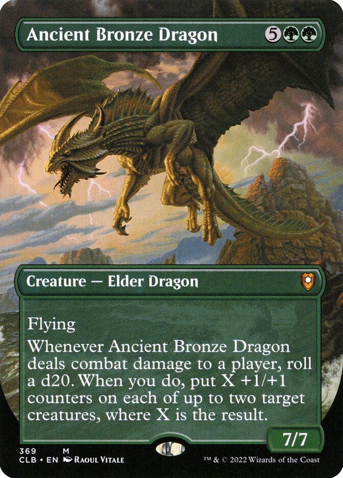 Ancient Bronze Dragon — Commander Legends: Battle for Baldur's Gate 369/936