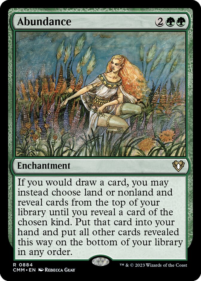 Abundance — Commander Masters 884/1067