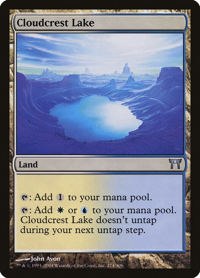 Cloudcrest Lake — Champions of Kamigawa 274/307
