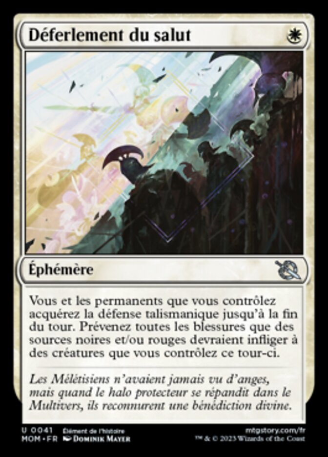 Déferlement du salut — March of the Machine 41/387