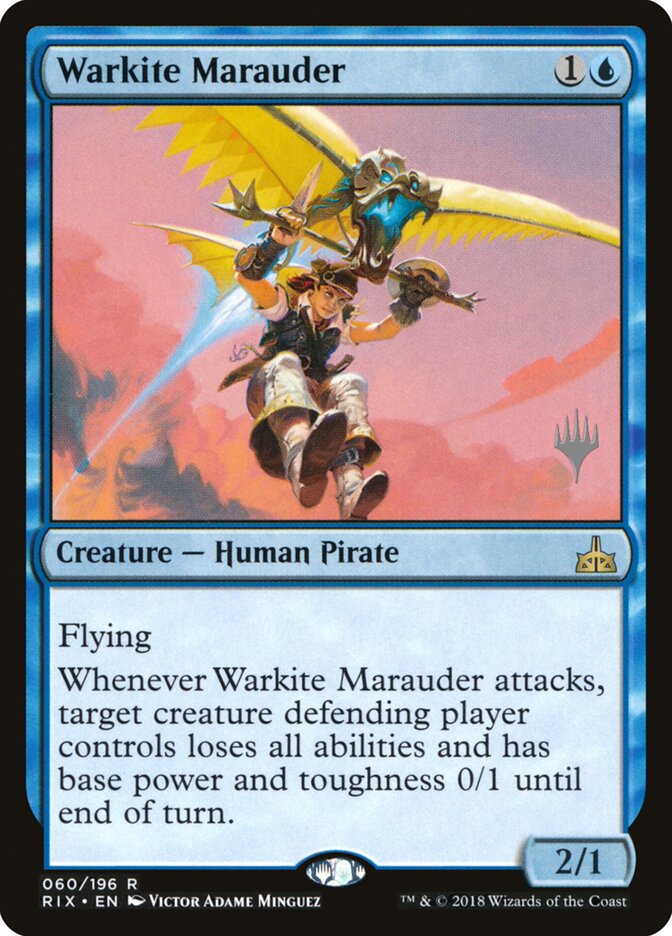 Warkite Marauder — Rivals of Ixalan Promos 60p/98