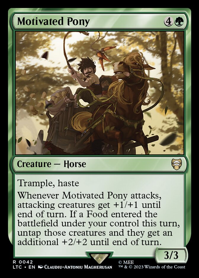 Poney motivé — Tales of Middle-earth Commander 42/591