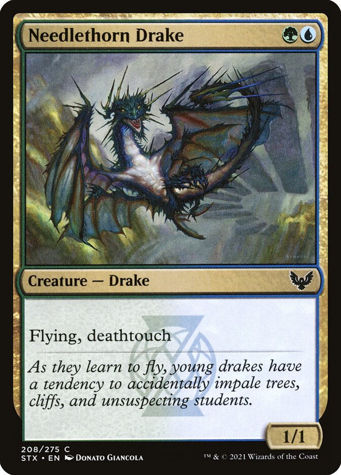 Needlethorn Drake — Strixhaven: School of Mages 208/393