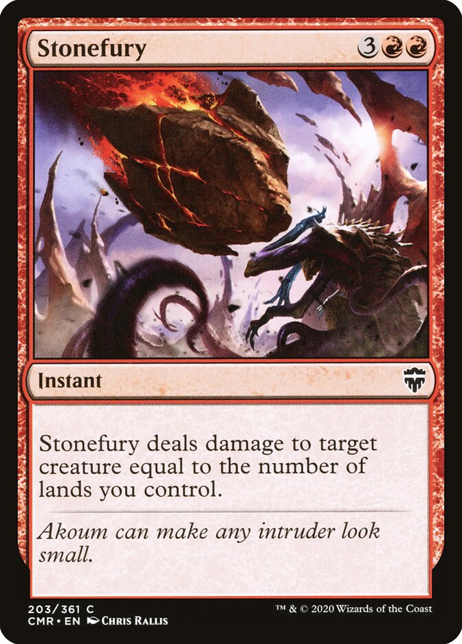 Stonefury — Commander Legends 203/718