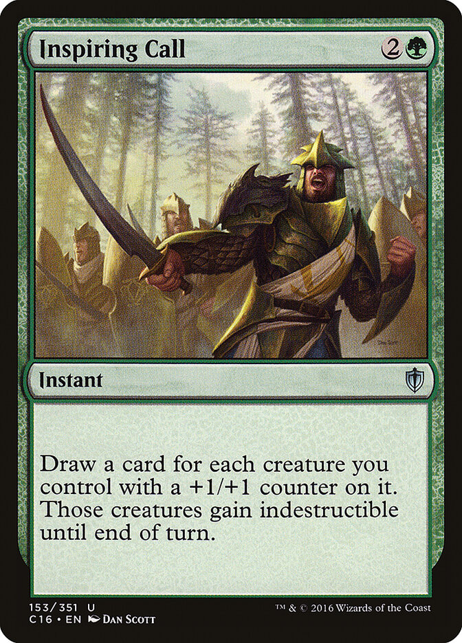 Inspiring Call — Commander 2016 153/351