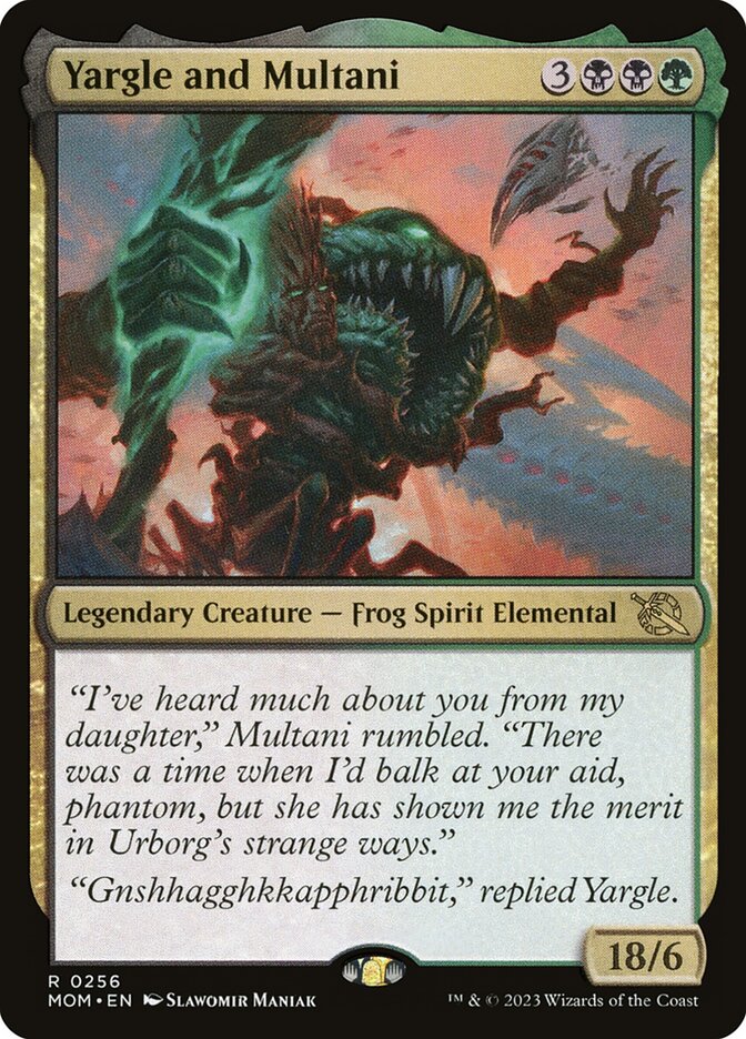 Yargle and Multani — March of the Machine 256/387
