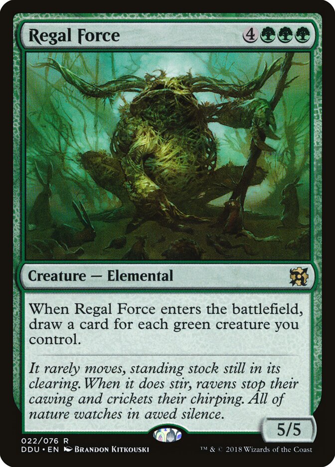 Regal Force — Duel Decks: Elves vs. Inventors 22/76