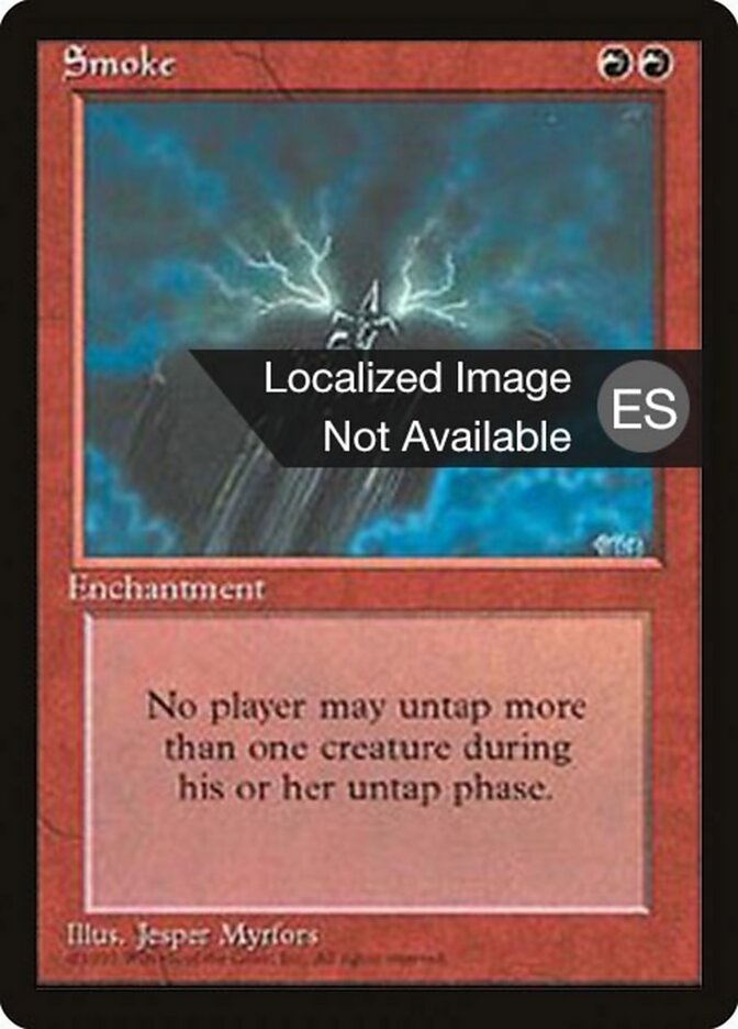 Smoke — Fourth Edition Foreign Black Border 222/378