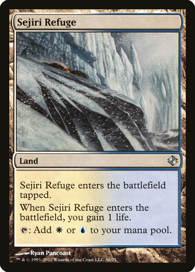 Sejiri Refuge — Duel Decks: Venser vs. Koth 36/77