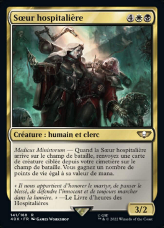 Sœur hospitalière — Warhammer 40,000 Commander 141/617