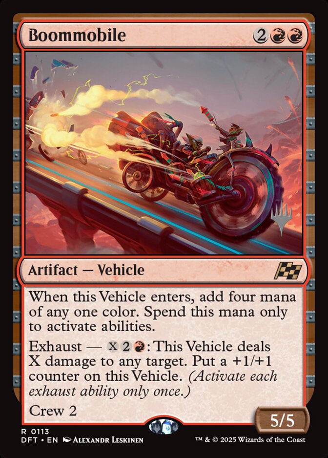 Boommobile — Aetherdrift Promos 113p/160