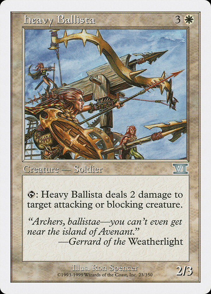 Heavy Ballista — Classic Sixth Edition 23/351