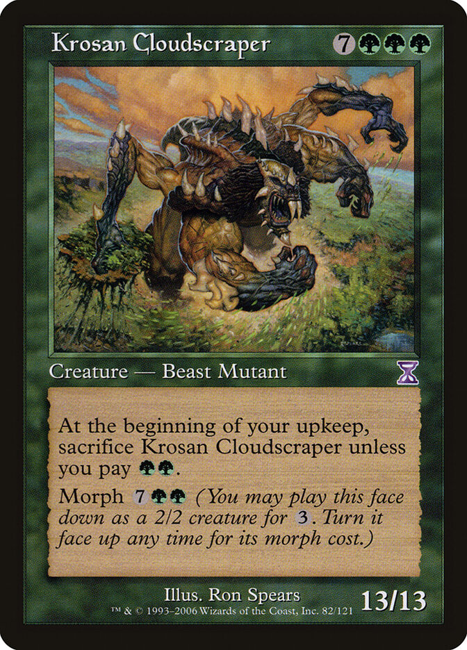 Krosan Cloudscraper — Time Spiral Timeshifted 82/121