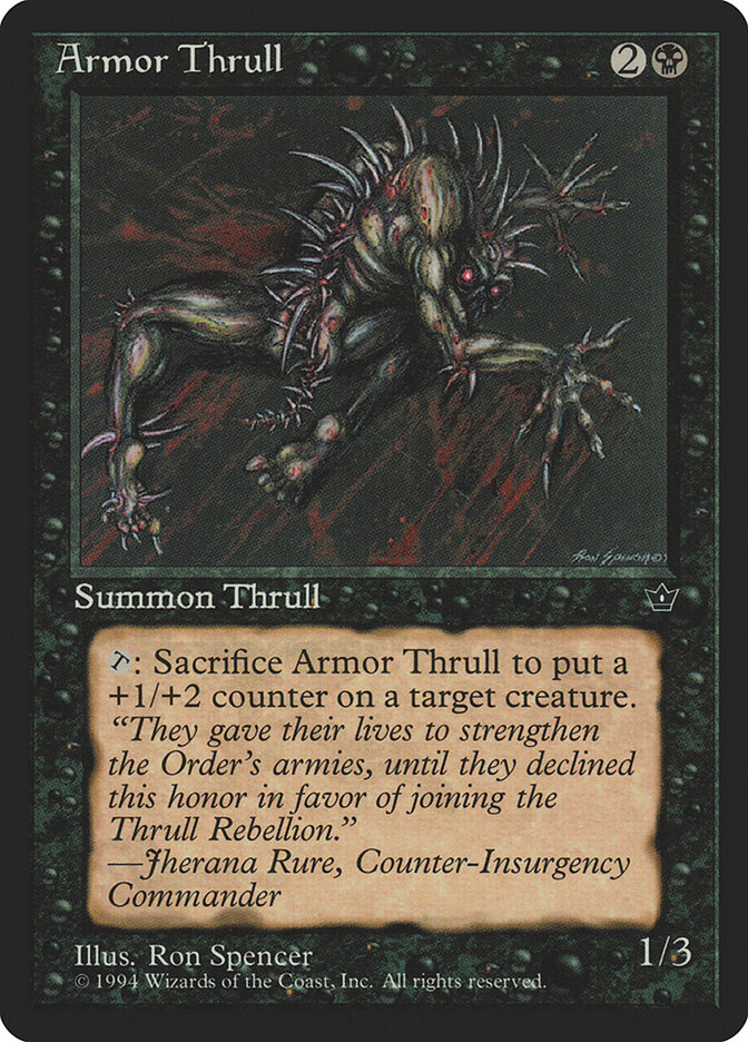 Armor Thrull — Fallen Empires 33b/187