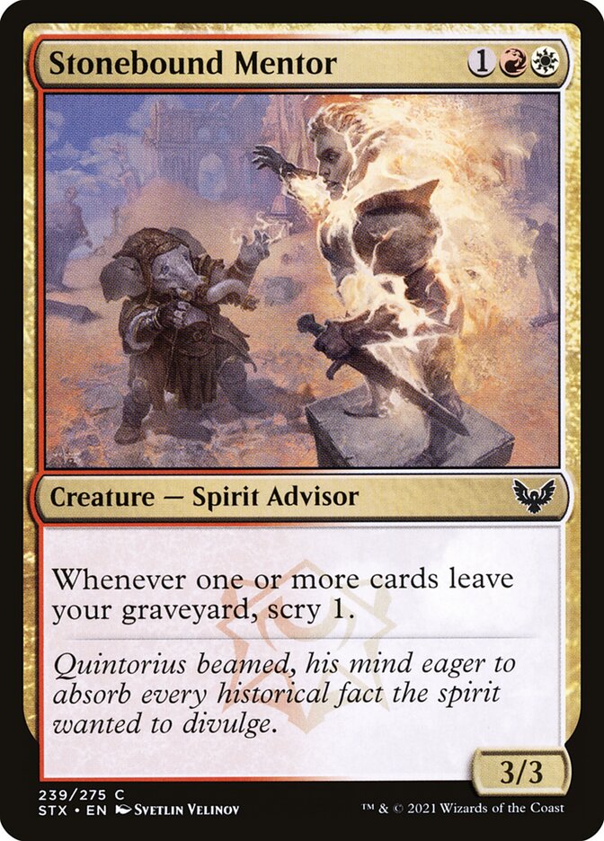 Stonebound Mentor — Strixhaven: School of Mages 239/393