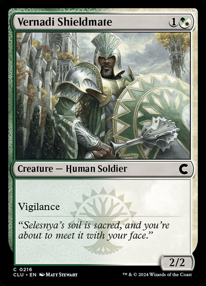 Vernadi Shieldmate — Ravnica: Clue Edition 216/284