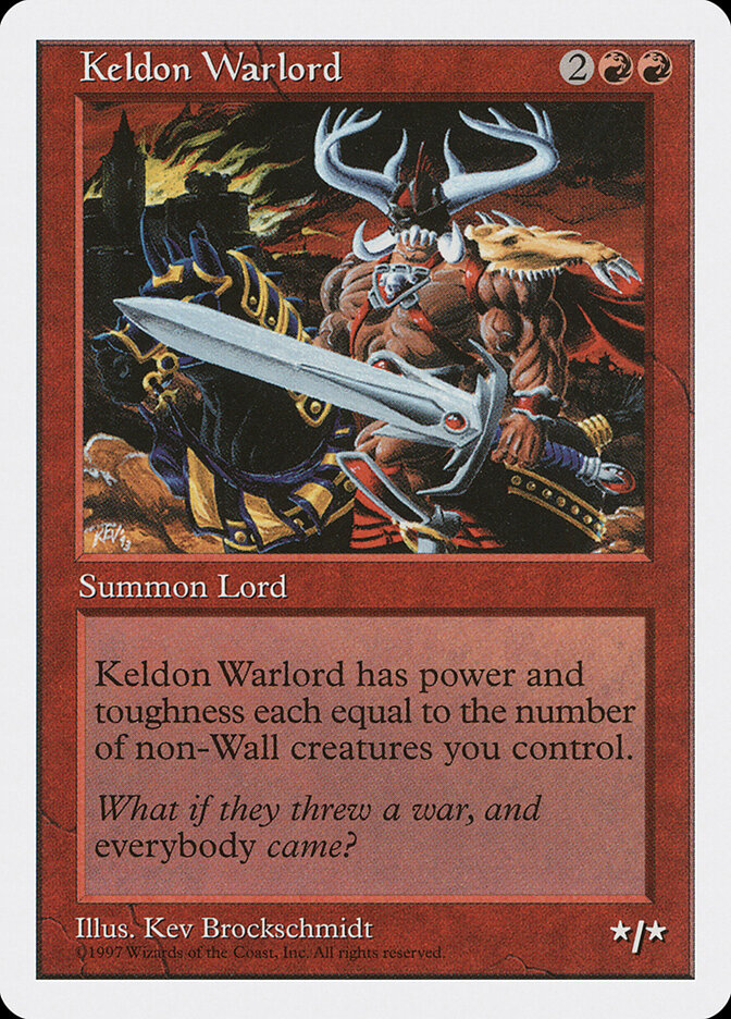 Keldon Warlord — Fifth Edition 247/455