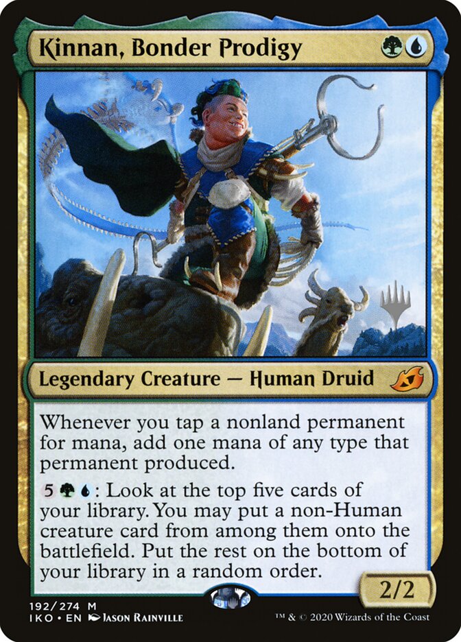 Kinnan, Bonder Prodigy — Ikoria: Lair of Behemoths Promos 192p/137
