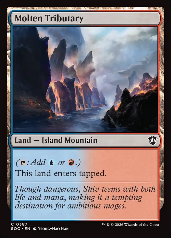 Molten Tributary — Secrets of Strixhaven Commander 387/426