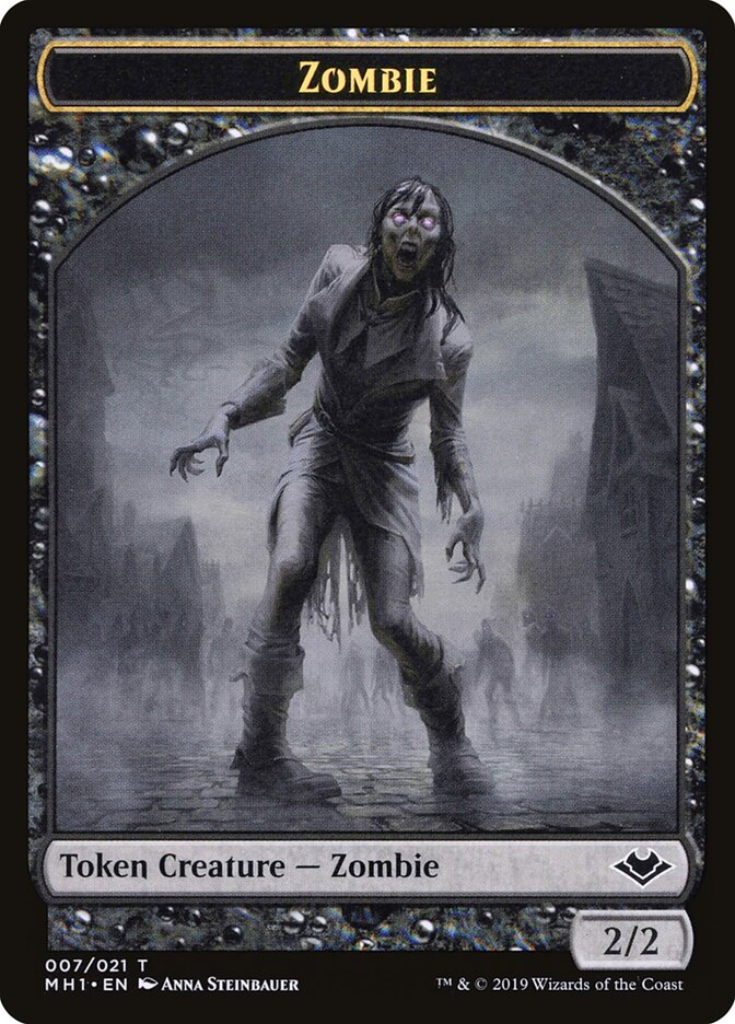 Zombie — Modern Horizons Tokens 7/21