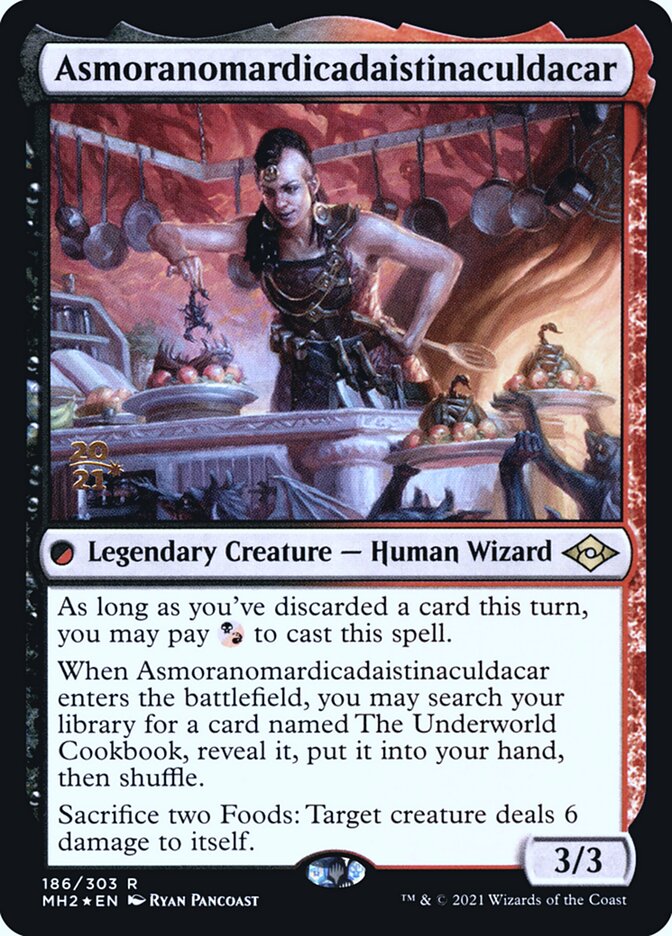 Asmoranomardicadaistinaculdacar — Modern Horizons 2 Promos 186s/86