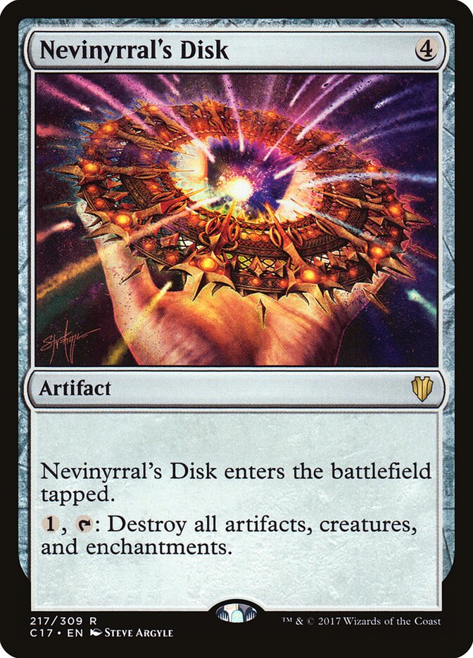 Nevinyrral's Disk — Commander 2017 217/309