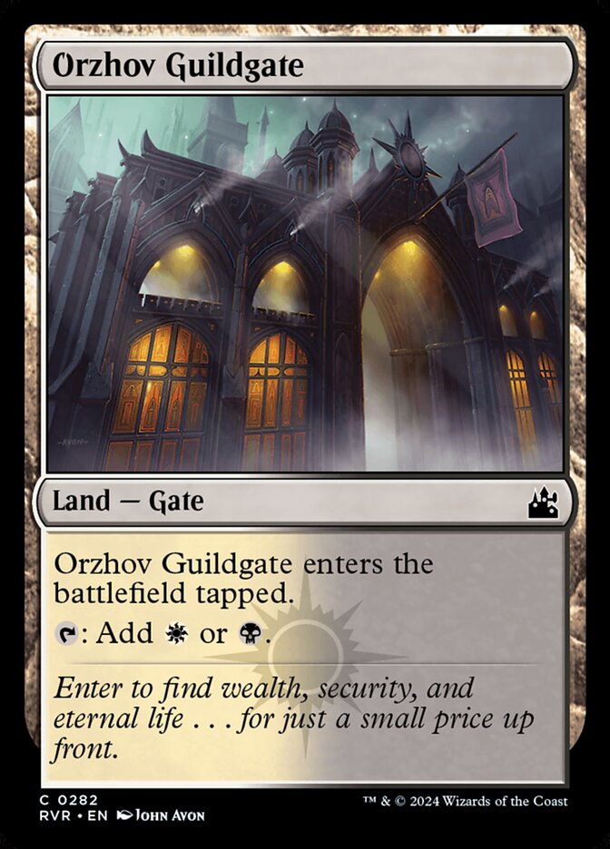 Orzhov Guildgate — Ravnica Remastered 282/531