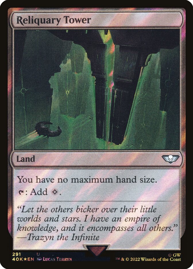 Reliquary Tower — Warhammer 40,000 Commander 291★/617