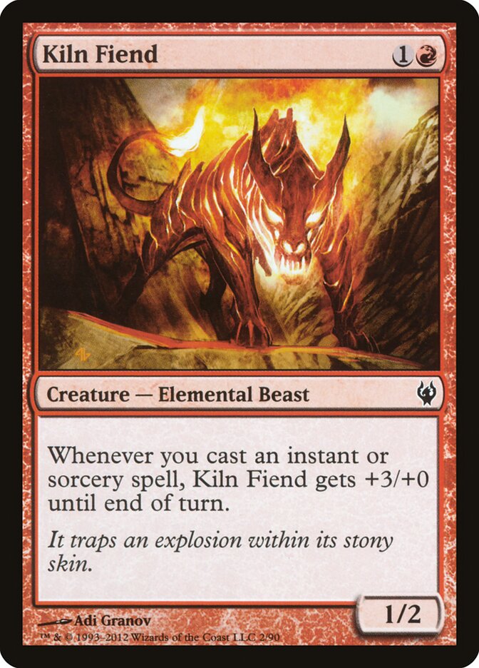 Kiln Fiend — Duel Decks: Izzet vs. Golgari 2/90