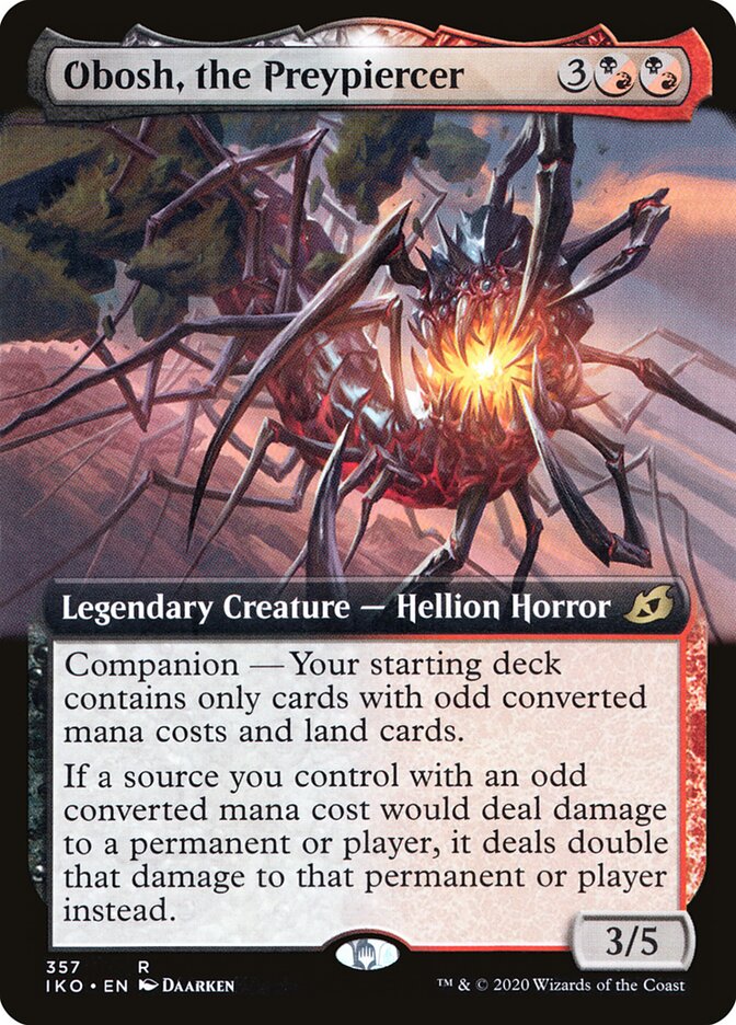 Obosh, the Preypiercer — Ikoria: Lair of Behemoths 357/388