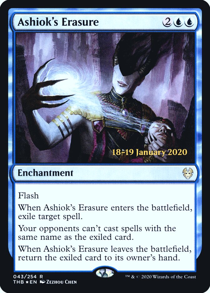 Ashiok's Erasure — Theros Beyond Death Promos 43s/137