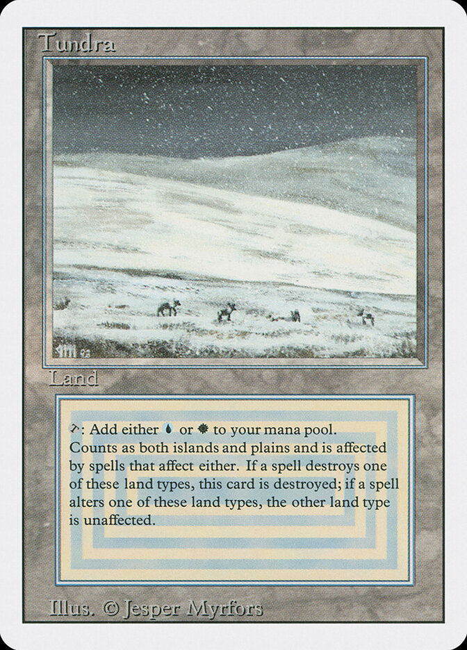 Tundra — Revised Edition 289/306