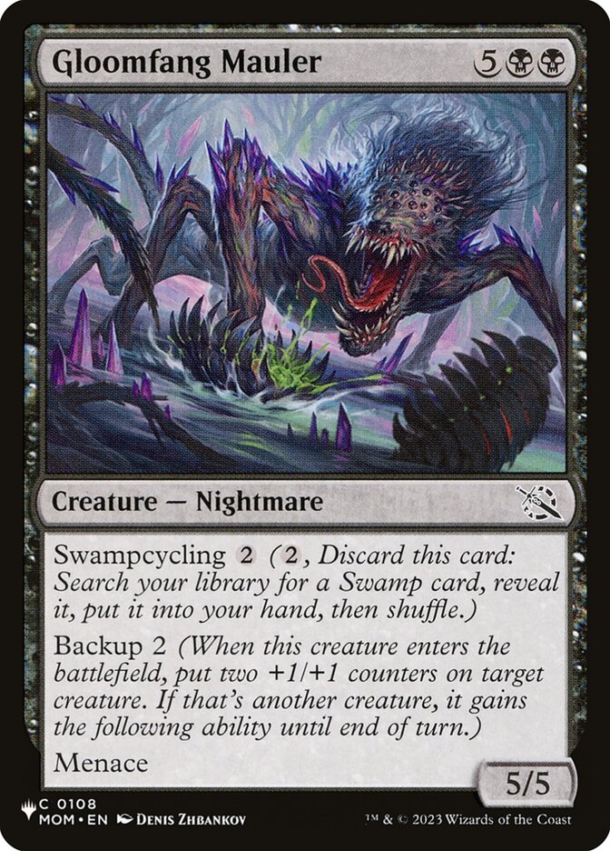 Gloomfang Mauler — The List MOM-108/5581