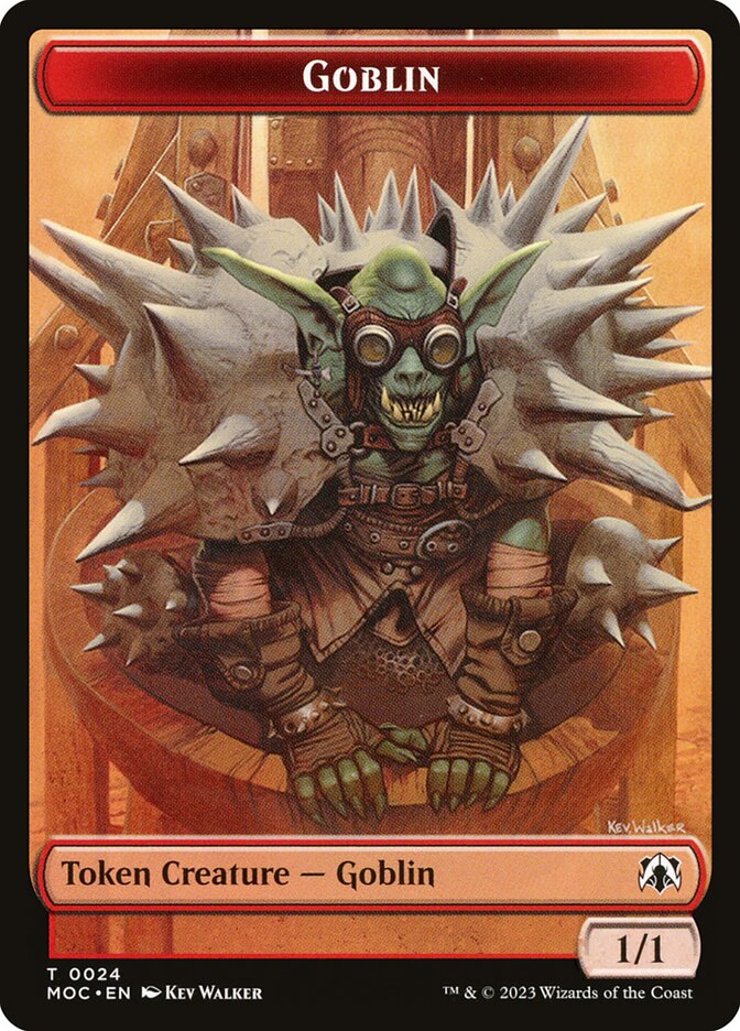 Goblin — March of the Machine Commander Tokens 24/46