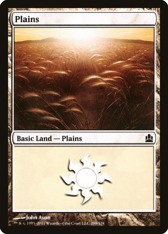 Plaine — Commander 2011 299/318