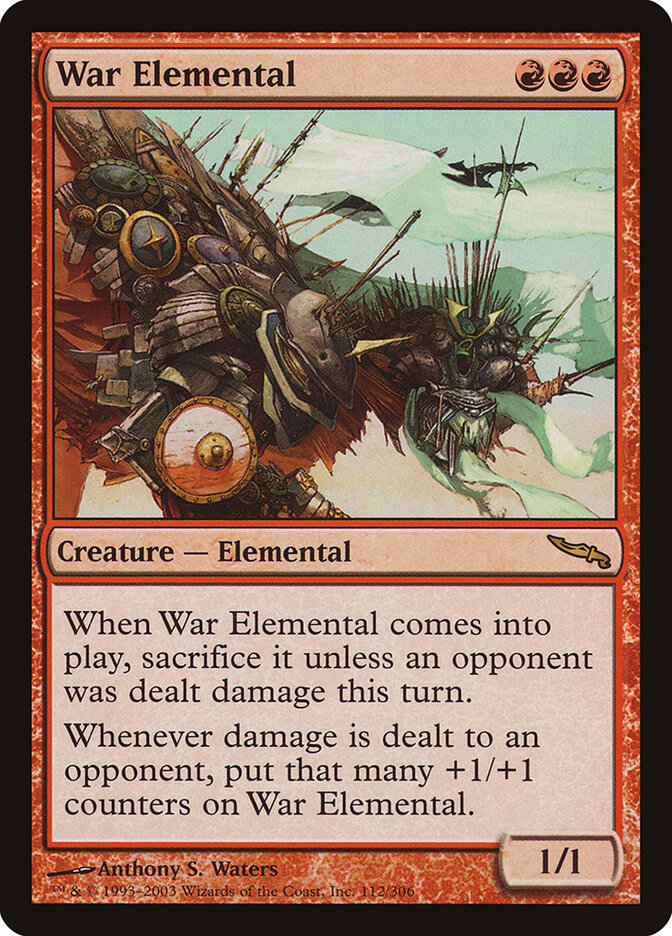 War Elemental — Mirrodin 112/306