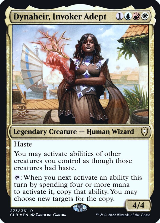 Dynaheir, Invoker Adept — Battle for Baldur's Gate Promos 273s/104