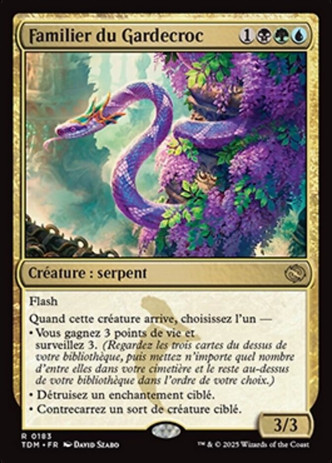 Familier du Gardecroc — Tarkir: Dragonstorm 183/427