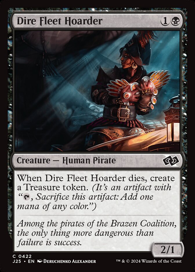 Dire Fleet Hoarder — Foundations Jumpstart 422/779