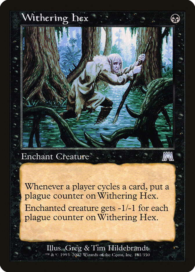 Withering Hex — Onslaught 181/350