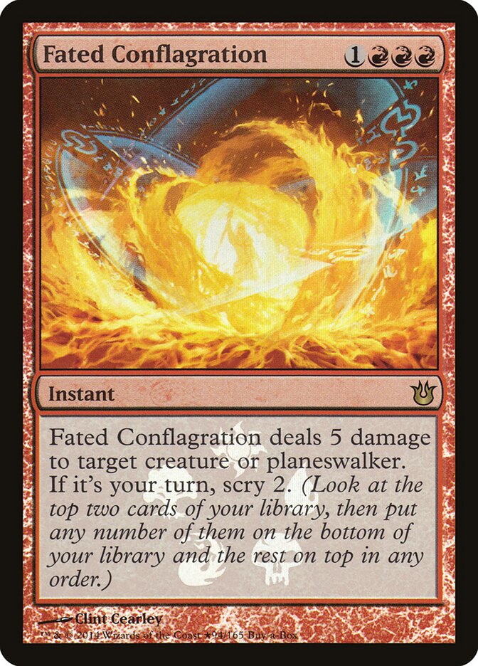 Fated Conflagration — Born of the Gods Promos 94★/9