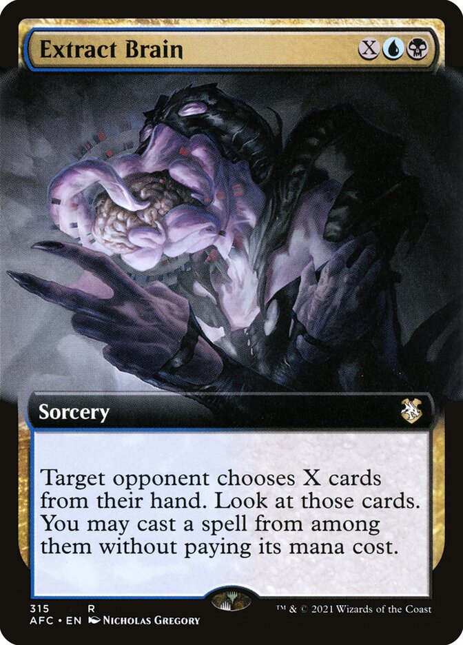 Extraction de cerveau — Forgotten Realms Commander 315/331