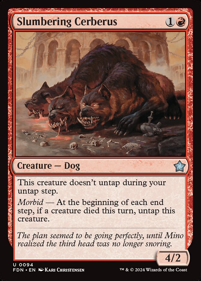 Slumbering Cerberus — Foundations 94/771