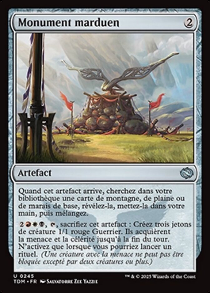 Monument marduen — Tarkir: Dragonstorm 245/427