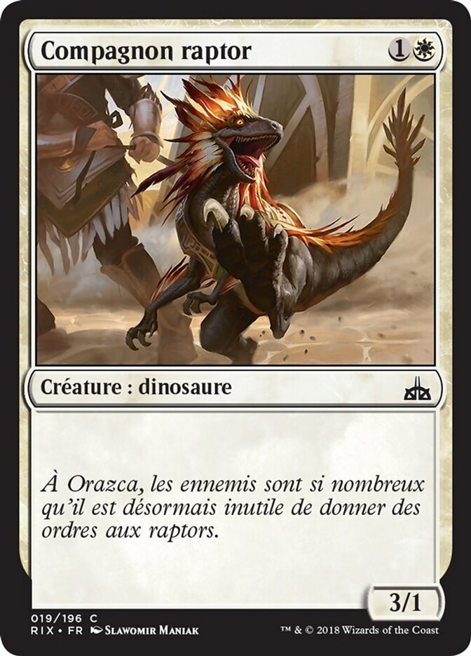 Compagnon raptor — Rivals of Ixalan 19/205