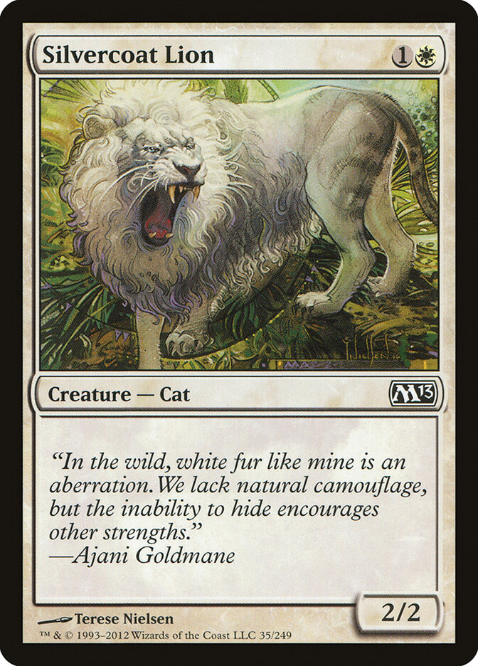 Silvercoat Lion — Magic 2013 35/249