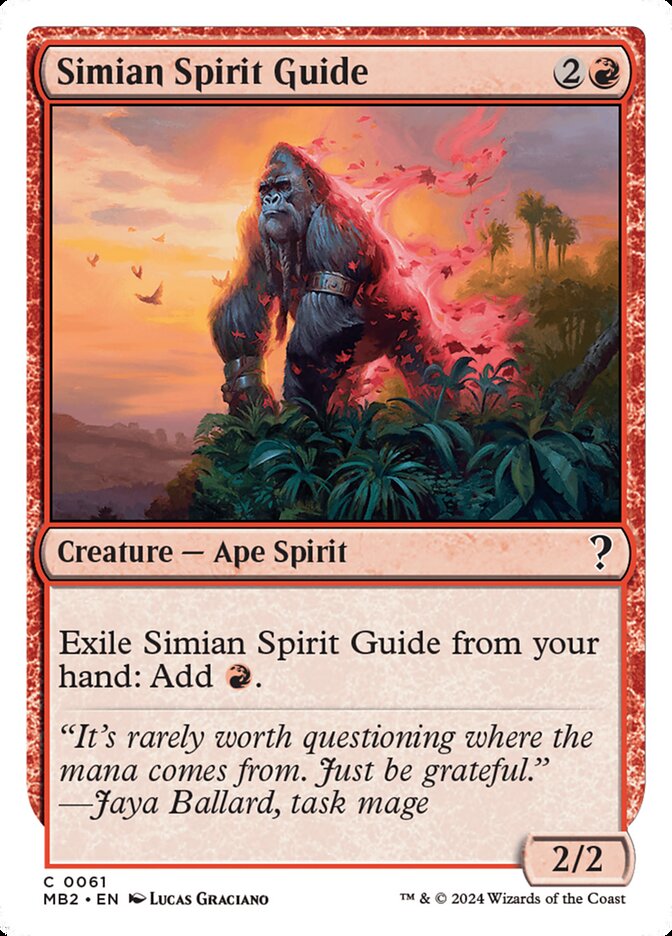 Simian Spirit Guide — Mystery Booster 2 61/385