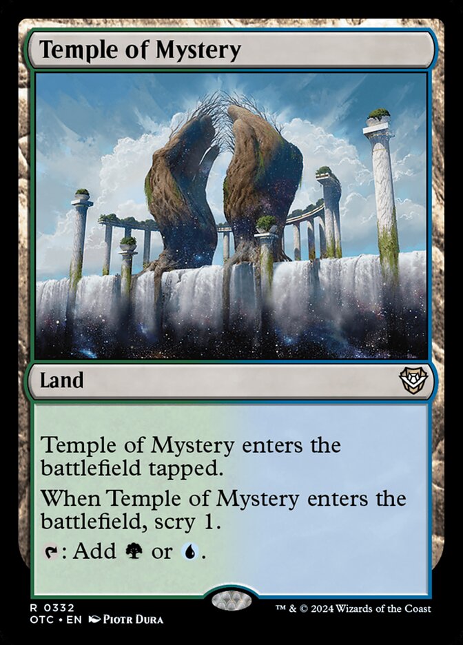 Temple of Mystery — Outlaws of Thunder Junction Commander 332/342